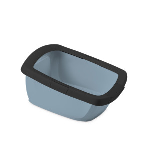 Imac Funny Junior 2nd Plastic Life Туалет из вторичного пластика с высокими бортиками и ободком для котов (Grey)