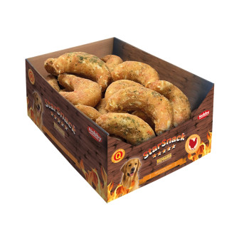 Nobby StarSnack BBQ Chicken Croissant Лакомства без сахара для собак Куриный круассан (133 г - 12 см (3,2 кг 24 шт уп))