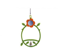 Flowers swing with bell