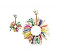 Sisal toy with Star