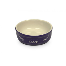 Cat bowl blue