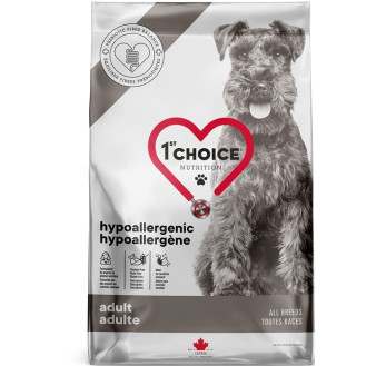 1st Choice Hypoallergenic Adult All Breeds Duck Безглютеновий сухий корм з качкою для собак схильних до алергії