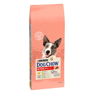 Purina Dog Chow Adult Active With Chicken Сухой корм с курицей для взрослых активных и рабочих собак в возрасте от 1 года