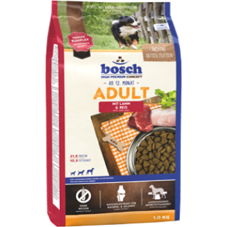 Bosch Adult Dog Lamb & Rice Беззерновой сухой корм с ягненком и рисом для взрослых собак 