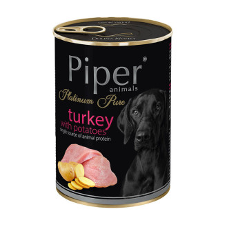 Dolina Noteci Piper Platinum Pure Turkey & Potatoes Безглютенова консерва для собак Індичка з Картоплею