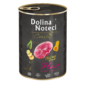 Dolina Noteci Cuisine Ham Безглютеновая консерва для собак с Ветчиной, Тыквой, Картофелем и Горошком