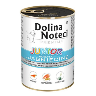 Dolina Noteci Premium Junior Lamb Безглютенова консерва для цуценят з Ягням