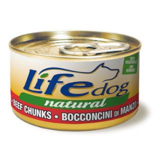 Life Dog Natural Beef Chunks & Vegetables Консерва для собак Яловичина з Овочами