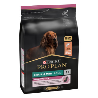 Purina Pro Plan Small & Mini Sensitive Skin Adult 1+ Salmon Сухий корм з лососем для собак маленьких порід з чутливою шкірою