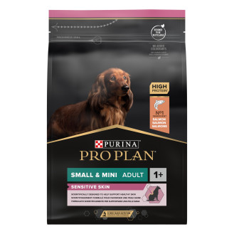 Purina Pro Plan Small & Mini Sensitive Skin Adult 1+ Salmon Сухой корм с лососем для собак маленьких пород с чувствительной кожей (3 кг)
