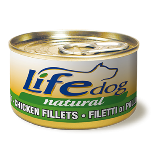 Life Dog Natural Chiken Fillets Консерва для собак Куряче філе