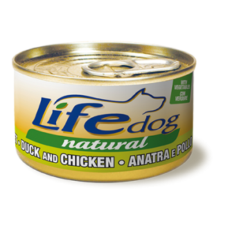 Life Dog Natural Duck & Chiken Консерва для собак Утка с Курицей