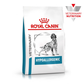 Royal Canin Veterinary Hypoallergenic Сухий лікувальний корм для дорослих собак при харчовій алергії або непереносимості