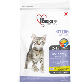 1st Choice Healthy Start Kitten Сухой корм с курицей для котят и беременных или кормящих кошек