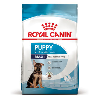 Royal Canin Maxi Puppy Сухой корм для щенков крупных пород в возрасте от 2 до 15 месяцев