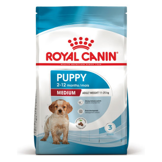 Royal Canin Medium Puppy Сухий корм для цуценят середніх порід віком від 2 до 12 місяців