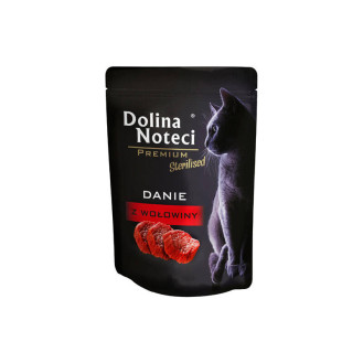 Dolina Noteci Premium Cat Sterilised Beef Безглютеновый влажный корм для стерилизованных кошек с Говядиной