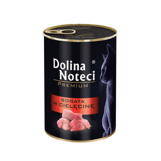 Dolina Noteci Premium Cat Adult Veal Безглютеновая консерва для котов с Телятиной