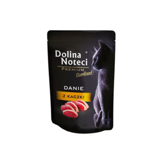 Dolina Noteci Premium Cat Sterilised Duck Безглютеновий вологий корм для стерилизованих кішок з Качкою