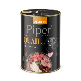 Dolina Noteci Piper Grain Free Quail & Cranberry Беззернова консерва для собак з Перепілкою та Журавлиною