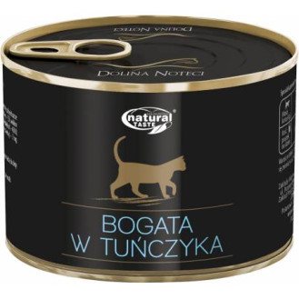 Dolina Noteci Natural Taste Cat Tuna Консерва для кішок з м'ясними шматочками Тунця 