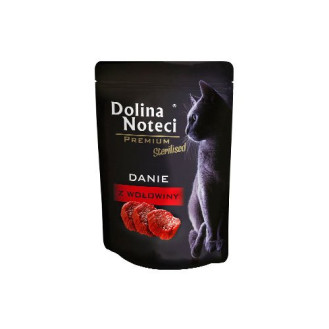 Dolina Noteci Premium Cat Sterilised Beef Безглютеновый влажный корм для стерилизованных кошек с Говядиной