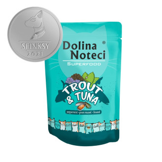 Dolina Noteci Superfood Cat Trout & Tuna Беззерновий вологий корм для котів з Фореллю та Тунцем