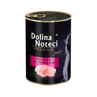 Dolina Noteci Premium Cat Junior Turkey Безглютеновая консерва для котят с Индейкой