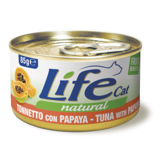 Life Cat Natural Tuna & Papaya Консерва для кішок Тунець з Папайєю