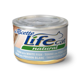 Life Cat Natural Tuna & White Fish Консерва для кішок Тунець з Білою Рибою