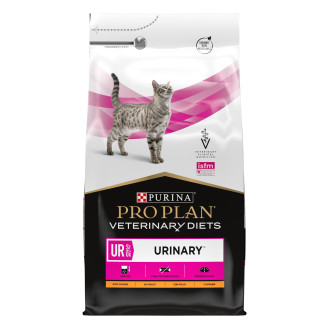 Purina Pro Plan Veterinary Diets UR Urinary St/Ox Complex Сухой лечебный корм для котов для растворения и снижения образования струвитных камней (5 кг)