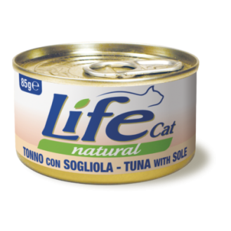 Life Cat Natural Tuna & Sole Консерва для кішок Тунець із Камбалою