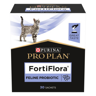 Purina Pro Plan FortiFlora Feline Probiotic Пробіотична добавка для підтримки балансу мікрофлори кишківника котів