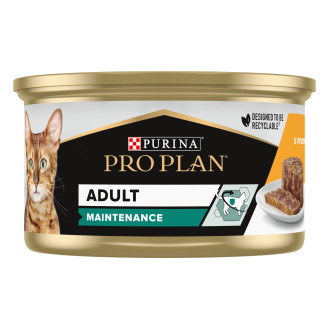 Purina Pro Plan Adult Maintenance Chicken Консерва для взрослых котов Кусочки курицы в паштете