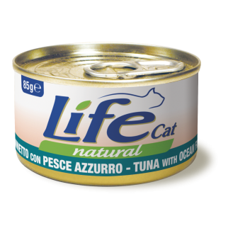 Life Cat Natural Tuna & Ocean Fish Консерва для кошек Тунец с Океанической Рыбой