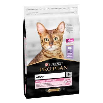 Purina Pro Plan Delicate Digestion Adult 1+ Turkey Сухий корм з індичкою для вибагливих котів з чутливим травленням