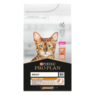 Purina Pro Plan Elegant Adult 1+ Salmon Сухой корм с лососем для кошек с чувствительной кожей (10 кг)