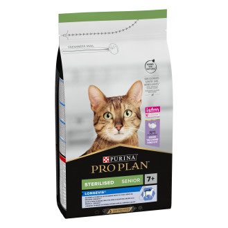 Purina Pro Plan Sterilised Senior 7+ Longevis Turkey Сухий корм з індичкою для стерилізованих кішок віком від 7 років