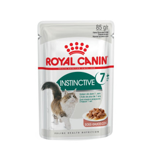 Royal Canin Instinctive 7+ Gravy Вологий корм у соусі для старіючих котів та кішок віком від 7 років Royal Canin Instinctive 7+ Gravy Вологий корм у соусі для старіючих котів та кішок віком від 7 років