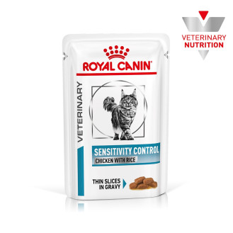 Royal Canin Veterinary Sensitivity Control s/o index Вологий лікувальний корм для дорослих кішок при харчовій непереносимості та алергії