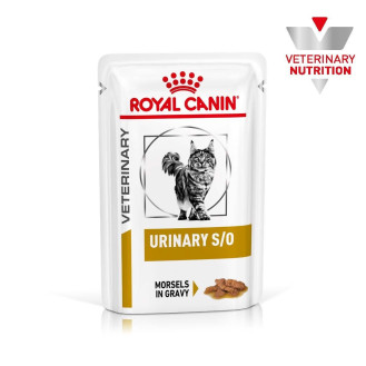 Royal Canin Veterinary Urinary S/O Вологий лікувальний корм для дорослих котів при захворюваннях нижніх сечовивідних шляхів