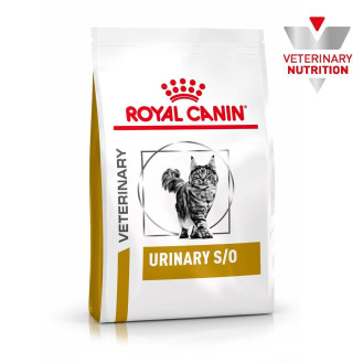 Royal Canin Veterinary Urinary S/O Сухой лечебный корм для взрослых котов при заболеваниях нижних мочевыводящих путей