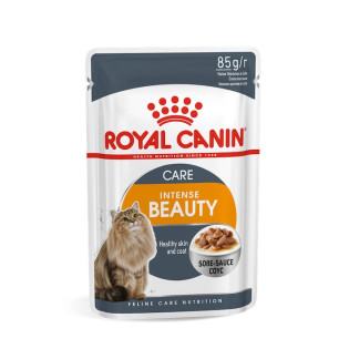 Royal Canin Intense Beauty Gravy Вологий корм у соусі для підтримки здоров'я шкіри та краси шерсті дорослих кішок