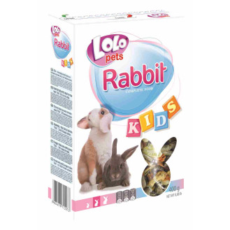 LoLo Pets Rabbit Kids Повнораційний корм для кроликів віком від 3 до 8 місяців 