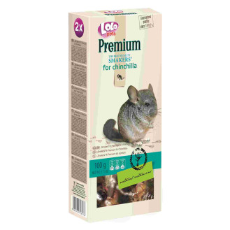 LoLo Pets Smakers Premium Chinchilla Ласощі для шиншили з натуральними вітамінами