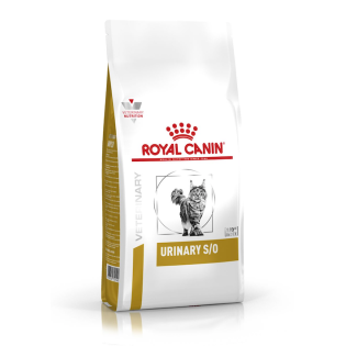 Royal Canin Veterinary Urinary S/O Сухой лечебный корм для взрослых котов при заболеваниях нижних мочевыводящих путей