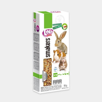 LoLo Pets Smakers Rodents & Rabbit Nuts Ласощі для гризунів та кроликів з горіхами