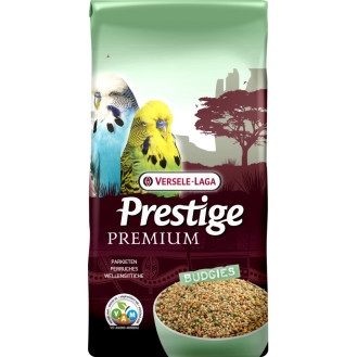 Versele-Laga Prestige Premium Вudgies Полнорационный корм с витаминами и минералами для волнистых попугаев