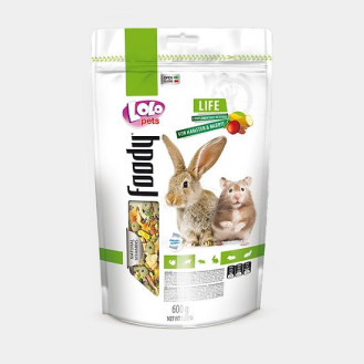 LoLo Pets Foody Rabbit & Hamster Fruit Повнораційний корм для кроликів та хом'яків з фруктами