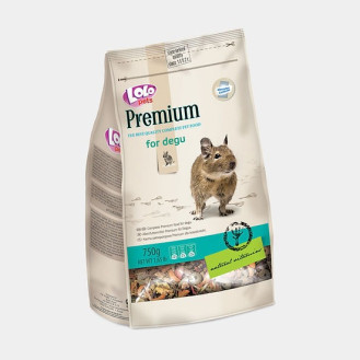 LoLo Pets Premium Food Degu Полнорационный корм для дегу с натуральными витаминами